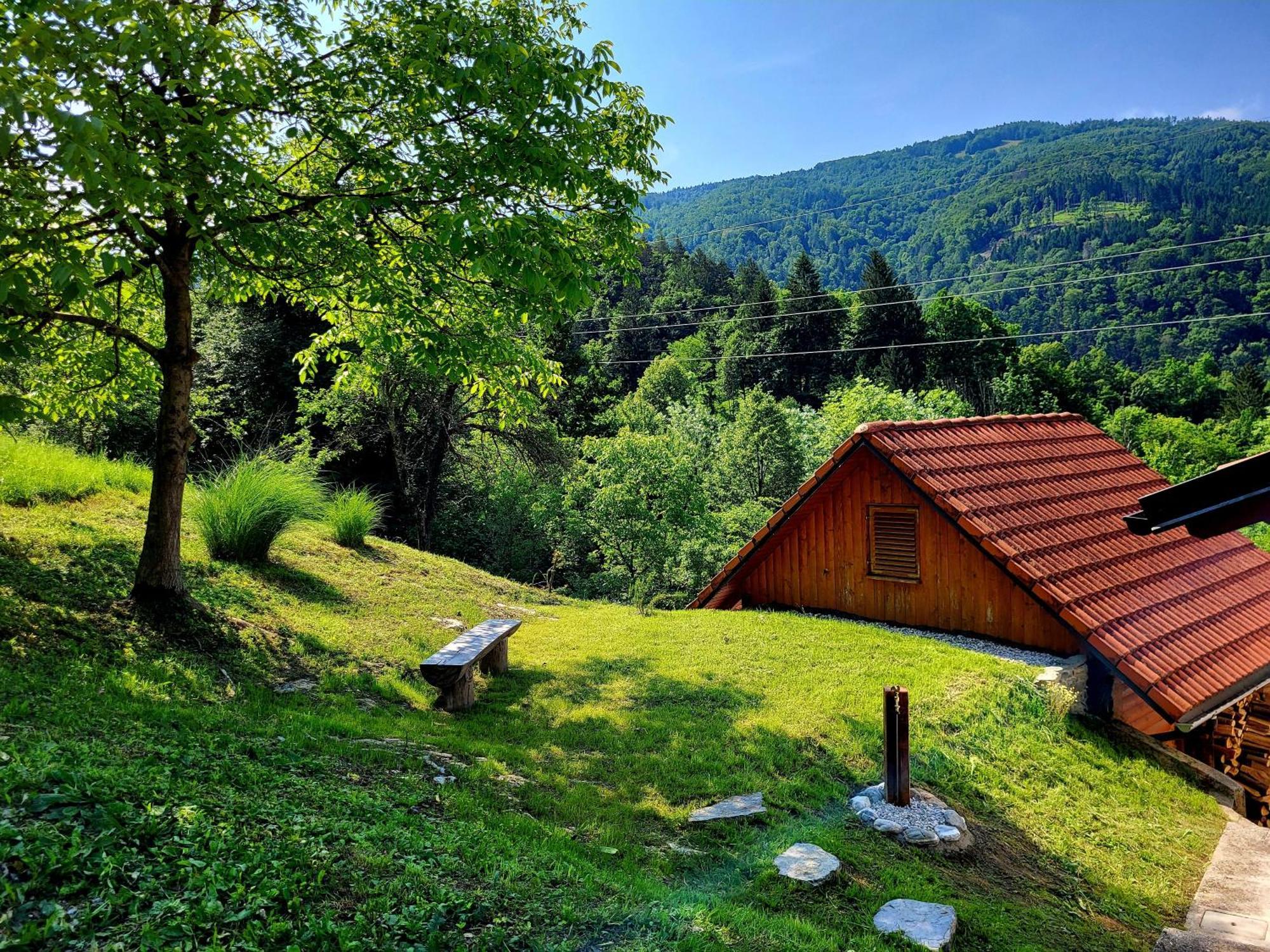 Cukova Bajta Villa Most na Soči Eksteriør bilde