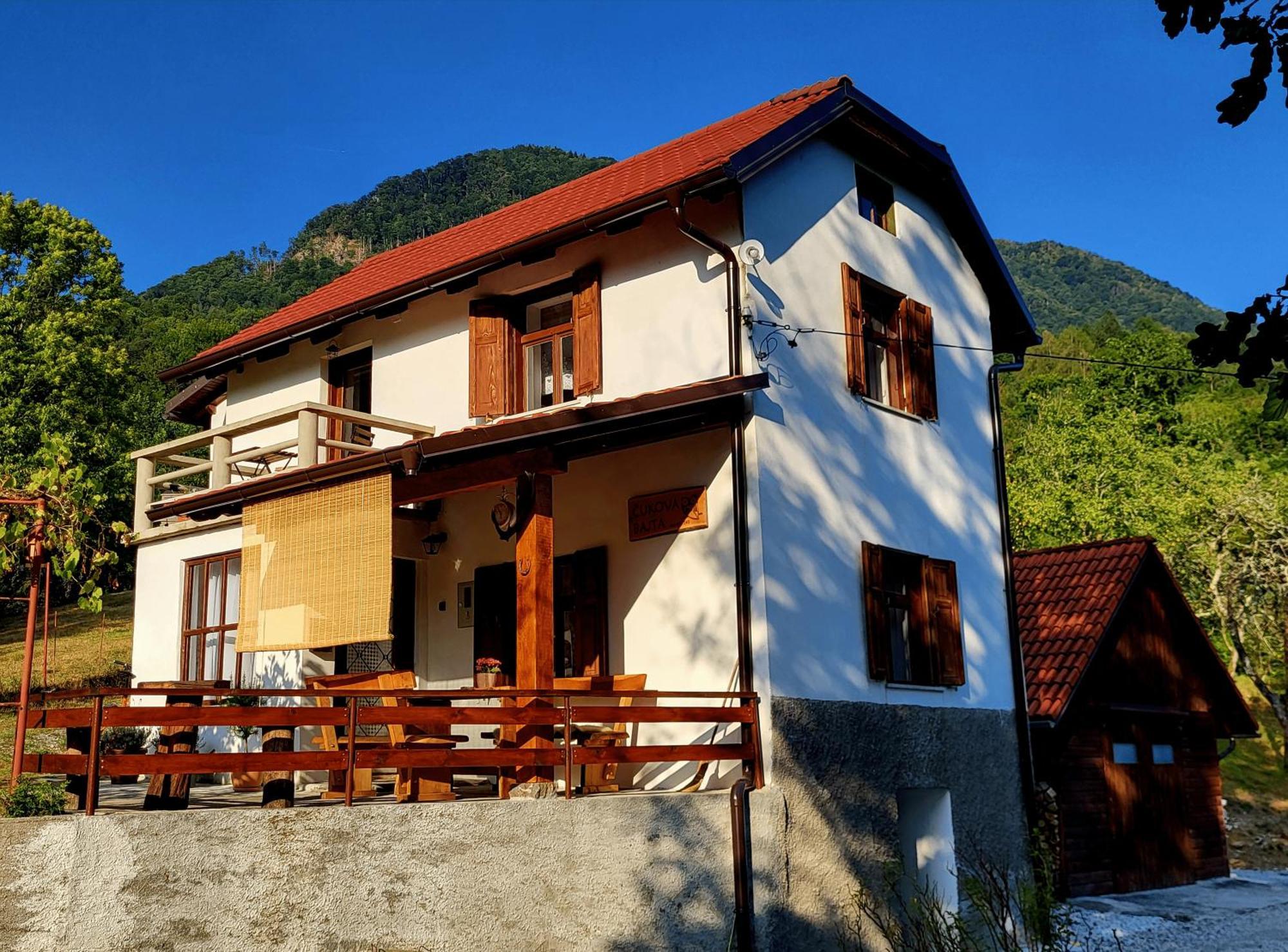 Cukova Bajta Villa Most na Soči Eksteriør bilde